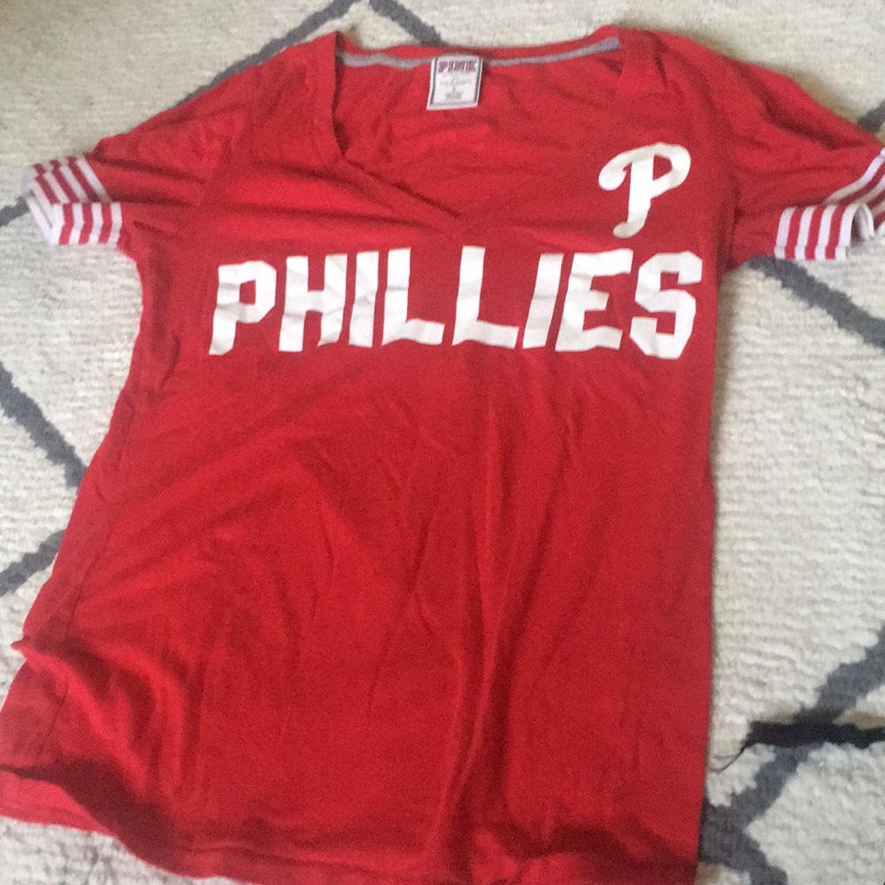 Victoria Secret Pink Phillies Shirt size Large